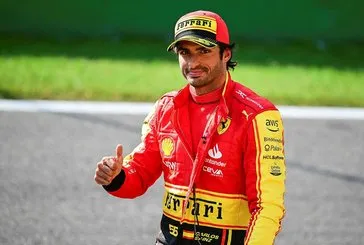 F1 İtalya Grand Prix’sinde pole pozisyonu Carlos Sainz’ın