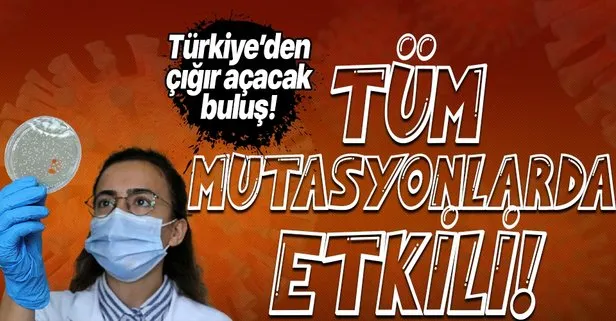 Türkiye’den koronavirüs çalışmalarında çığır açacak buluş! Tüm mutasyonlara karşı etkili!