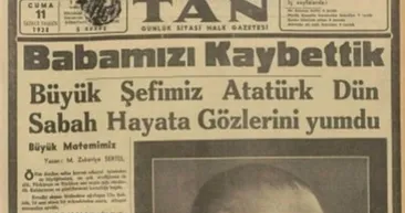 10 Kasım 1938 gazete manşetleri! Hüzün ve duygu yüklü 1938 manşetleri...