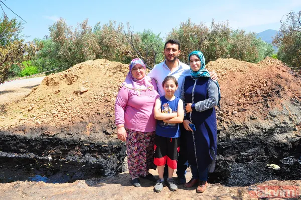 Manisa Salihli'de su kuyusundan çok kaliteli petrol fışkırdı! Köylüler büyük sevinç yaşıyor telefonları susmuyor - 5