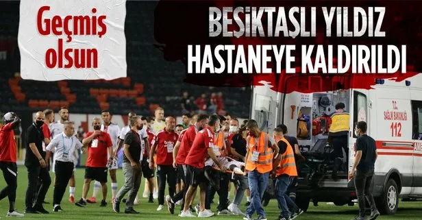 Gaziantep - Beşiktaş maçında fenalaşan Fabrice N’Sakala hastaneye kaldırıldı!
