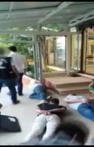 Adnan Oktar'ın Çengelköy'deki villasına baskın anına ait yeni görüntüler