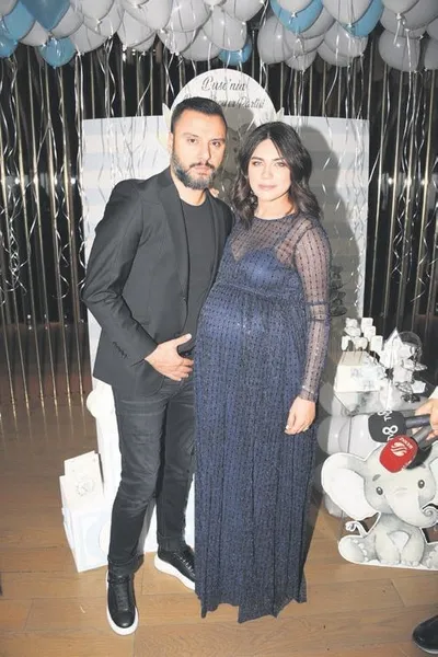 Alişan ve eşi Buse Varol doğacak oğulları için baby shower partisi verdi-1
