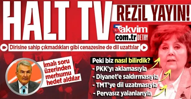 CHP yandaşı Halk TV’den Deniz Baykal’ın cenazesinde skandal yayın! İmalı ’nasıl bilirdiniz’ yorumu: Ayşenur Arslan’dan tepki çeken sözler