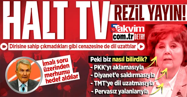 CHP yandaşı Halk TV'den Deniz Baykal'ın cenazesinde skandal yayın! İmalı 'nasıl bilirdiniz' yorumu: Ayşenur Arslan'dan tepki çeken sözler