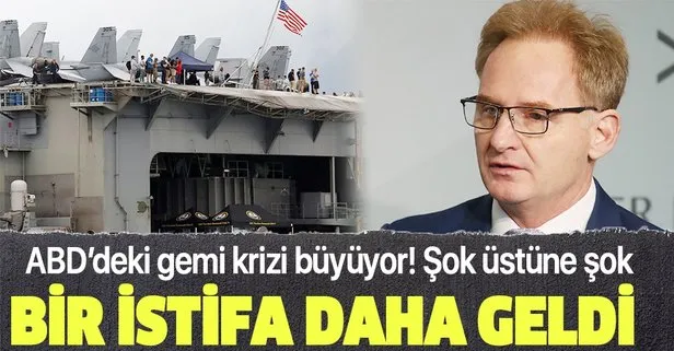 ABD’deki uçak gemisi krizinde flaş gelişme: Deniz Kuvvetleri Genel Sekreteri istifa etti