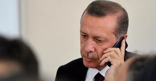 Başkan Erdoğan'dan tebrik telefonu