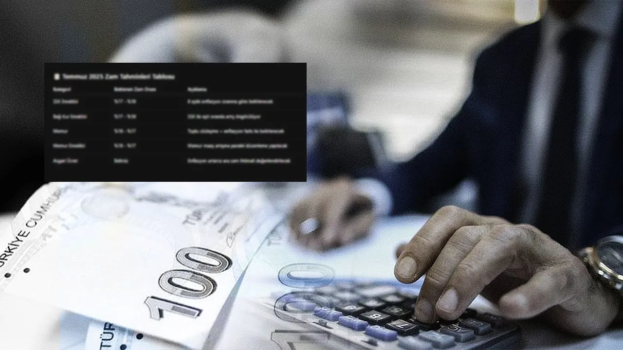 Gözler Temmuz'da: İşte emekli ve memurların yeni maaşları - 1