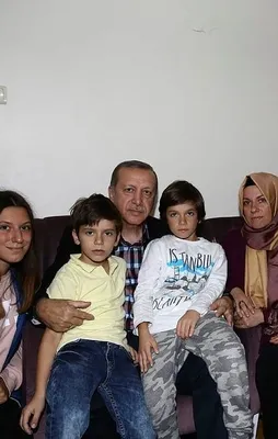 Erdoğan'dan şehit ailelerine ziyaret