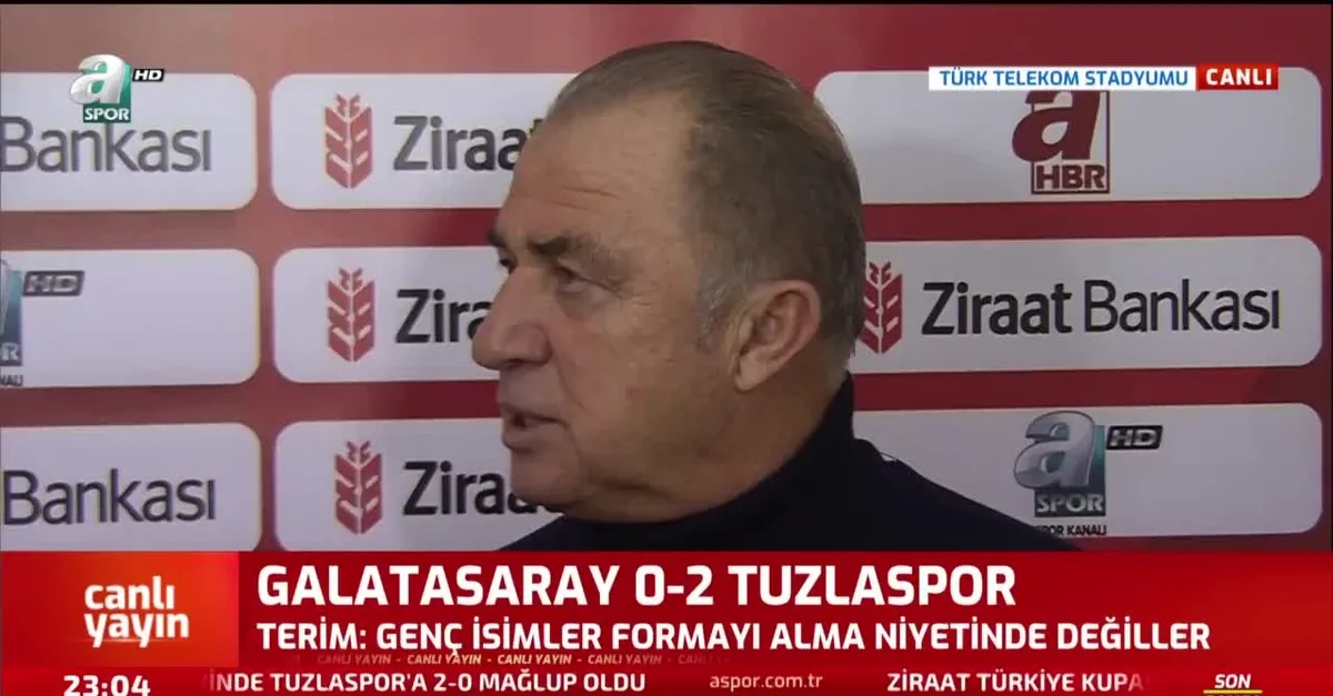 Fatih Terim'den maç sonu bomba açıklama: Bir an evvel bitsin diye oynadılar