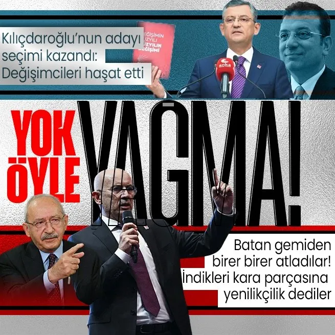 CHP Ankara İl Başkanlığına Ümit Erkoldan değişimcilere yaylım ateşi: Yok öyle yağma