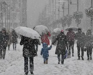 İstanbul’a kar geliyor