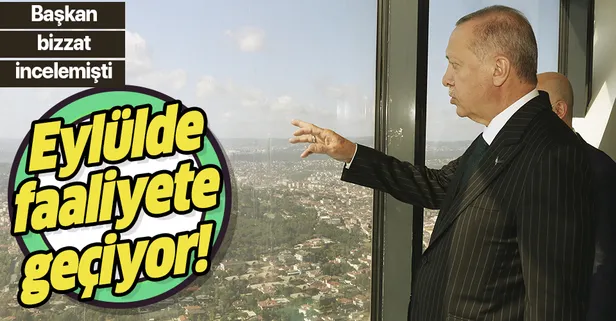 Küçük Çamlıca TV-Radyo Kulesi'nde sona doğru! Eylülde faaliyete geçecek!