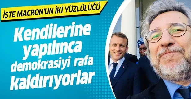 İşte Fransa’nın basın özgürlüğü anlayışı! Kendilerine yapılınca demokrasiyi rafa kaldırıyorlar