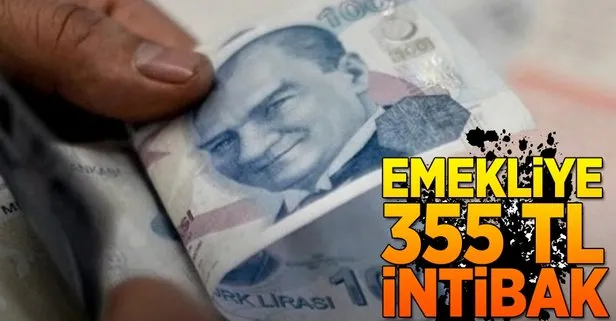 Emekliye 355 TL intibak