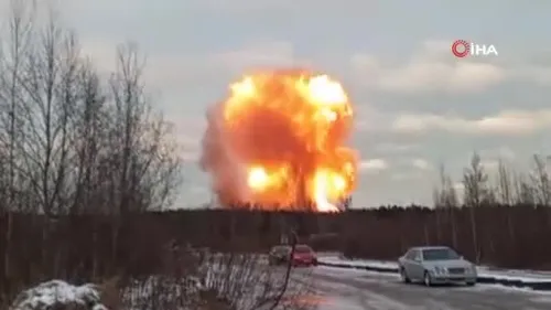 Rusya’da petrol boru hattında patlama