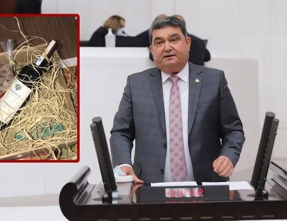 Şaraplı yılbaşı paketine skandal savunma