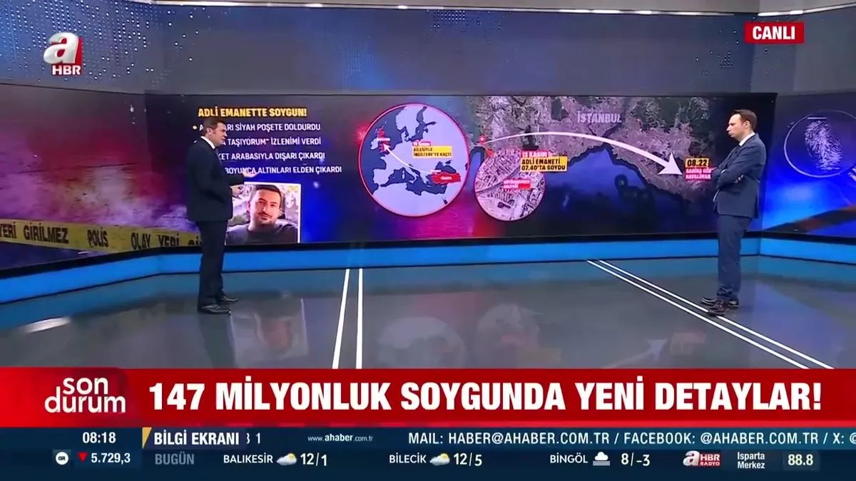 Adliyedeki soygun nasıl gerçekleşti?