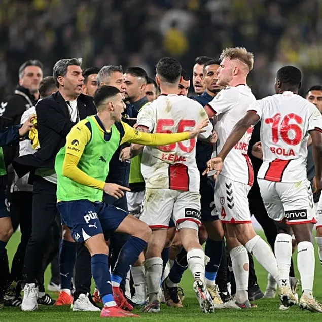 Maç sonu kavga!