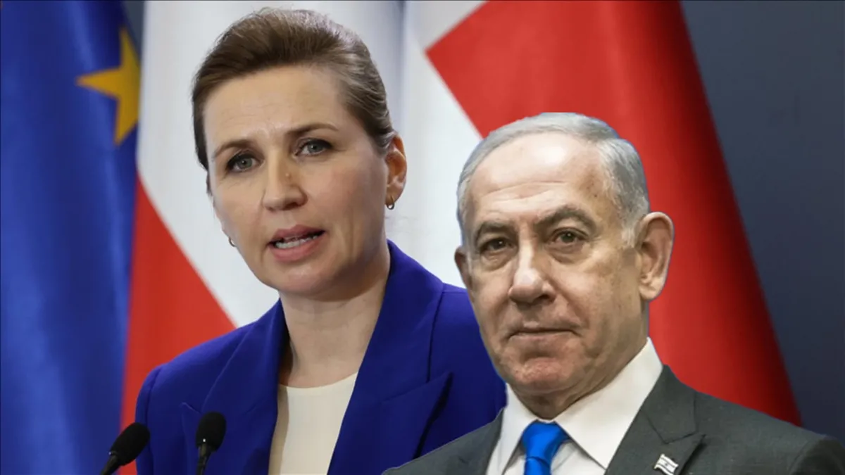 Danimarka Başbakanı Frederiksen'den soykırımcıya sert tepki: Netanyahu bir problem haline geldi