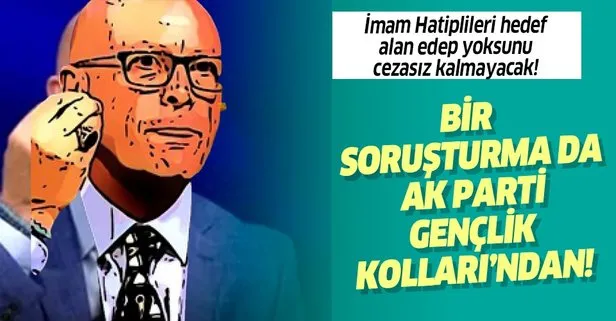 AK Parti İl Gençlik Kolları, Erol Mütercimler hakkında suç duyurusunda bulundu!