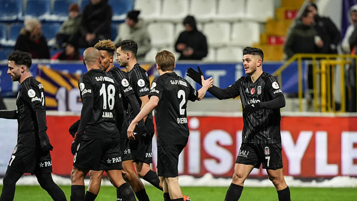 Kartal 4. sıraya uçtu! Eyüpspor - Beşiktaş: 1-3 | MAÇ SONUCU