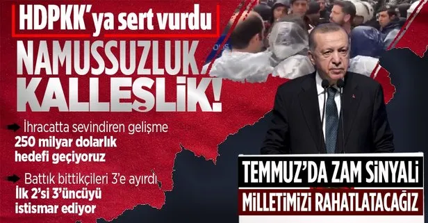 Son dakika: Başkan Erdoğan’dan polise saldıran HDP’lilere tepki: Namussuzluk kalleşlik...