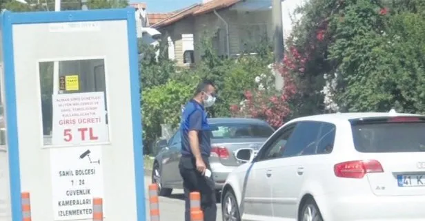 Yalova Kaytazdere’de plaj yerine mahalleye giriş ücrete tabi olmaya başladı!