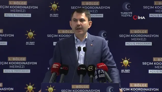 Bakan Kurum: “Bu seçim 14 seçimdir kaybedenlerle, 14 seçimdir kazananlar arasında geçecektir”