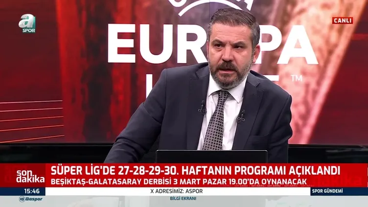 Süper Lig’de 27-28-29-30. haftanın programı açıklandı! İşte derbi tarihi