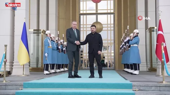 Başkan Erdoğan - Zelenskiy görüşmesi başladı