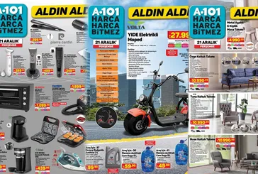 Motivasyon matarası 2’li 189 TL, epilasyon seti 399 TL, krema pompası 19,90 TL... Yeni indirim başladı 21-31 Aralık A101 aktüel ürünler kataloğu!