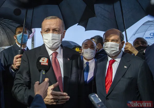 KKTC'de Maraş'a yapılan tarihi ziyaretten dikkat çeken kareler! Başkan Erdoğan, Devlet Bahçeli ve Ersin Tatar…. - 3