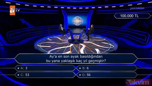 Kim Milyoner Olmak İster’de gladyatör sorusu yarışmacıyı yaktı! - 2