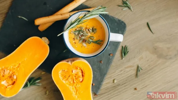 Tam mevsiminde şifa kaynağı! Balkabağı çorbasının faydaları saymakla bitmiyor... İşte pratik tarifi - 4