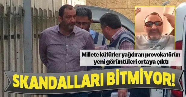 Millete küfürler yağdıran provokatör Mehmet Avcı’nın örgüt lideri gibi davrandığı görüntüleri ortaya çıktı!