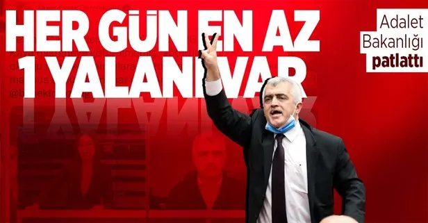 Adalet Bakanlığı’ndan HDP’li Ömer Faruk Gergerlioğlu’nun ’Sinan Kaya’ iddialarına yalanlama!