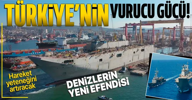 Türkiye'nin denizdeki vurucu gücü TCG Anadolu! Savunma Sanayii Başkanı İsmail Demir: Hareket yeteneğini artıracak