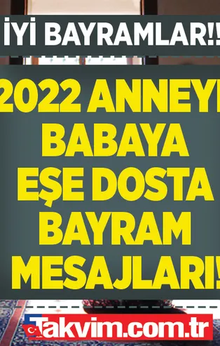 🎉Anneye, babaya, eşe, dosta, sevgiliye bayram mesajları 2022! En güzel, anlamlı, dualı, hadisli Ramazan Şeker Bayramı mesajları sözleri!