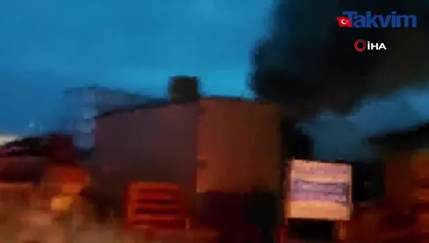Kocaeli'de fabrika yangını!