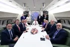 Başkan Erdoğan'dan Berlin dönüşünde uçakta önemli açıklamalar! Batı'ya bozkurt tepkisi: "Tamamen siyasi bir karar"