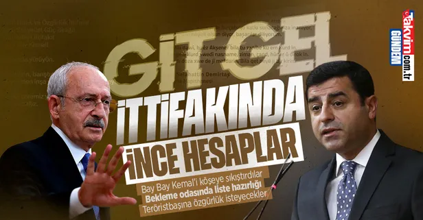 HDPKK pazarlıkta el yükseltiyor! Kılıçdaroğlu'nu "teröristbaşına özgürlük" talebi için mi bekletiyorlar?
