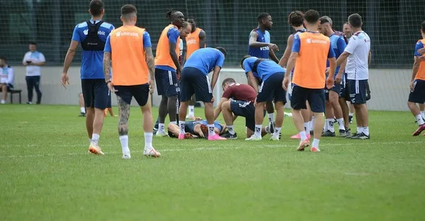 Trabzonspor’da 3 eksikli kıran kırana idman