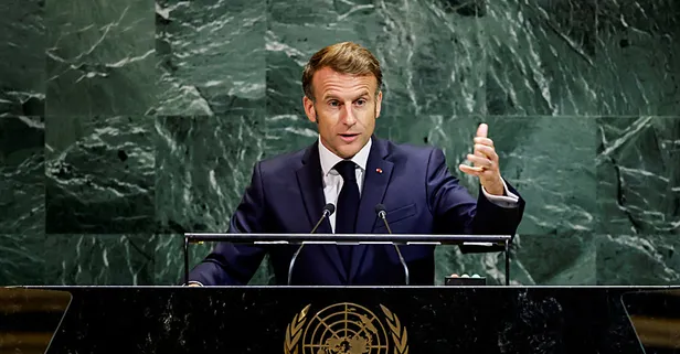 Fransa Cumhurbaşkanı Macron'dan Filistin çıkışı: İki devletli çözümü destekliyoruz