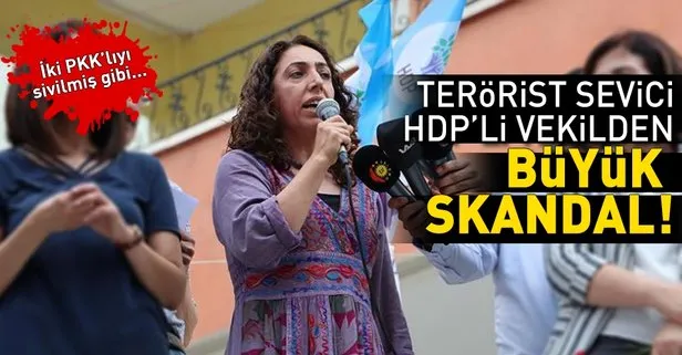 HDP’li vekil Saliha Aydeniz 2 teröristi tedavi ettirmiş!
