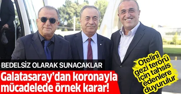 Galatasaray'dan koronayla mücadelede örnek karar