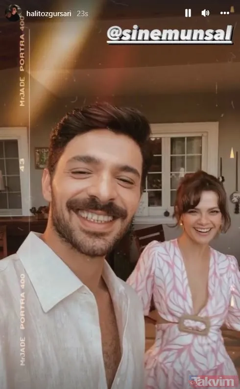 Sinem Ünsal göğüs dekolteli süper minisiyle döktürdü! Partneri Halit Özgür Sarı kayıtsız kalmadı! Kişisel hesabında bombayı patlattı - 6