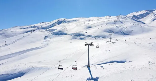 Erciyes'te kar kalınlığı 1.50 metreye ulaştı