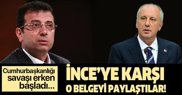 CHP'deki Cumhurbaşkanlığı adaylığı savaşı erken başladı!