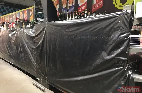 Rusya Ukrayna savaşı kıtlık yarattı! Ukrayna'da mağazalar kapalı raflar boş benzin yok - 1